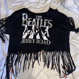 Beatles crop top
